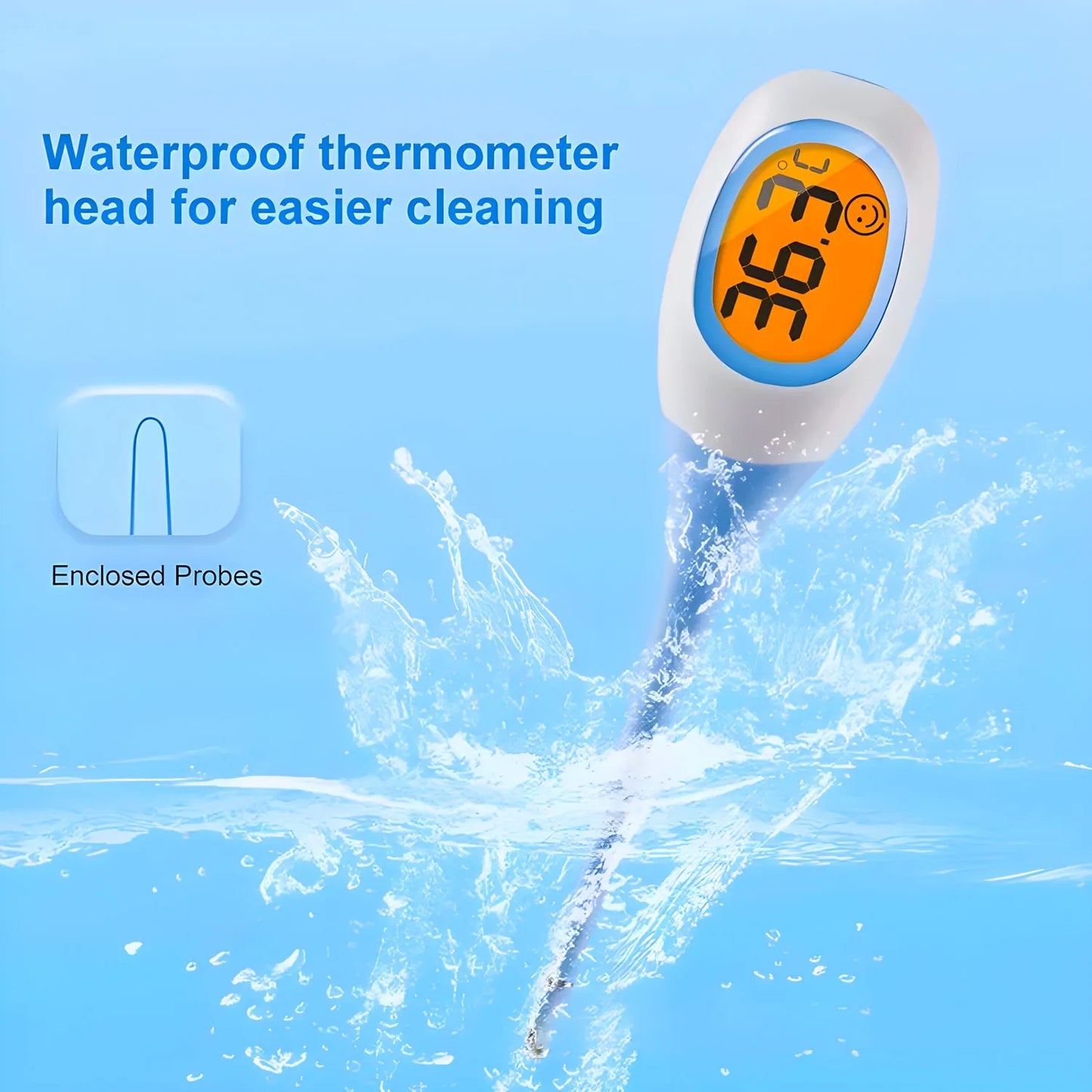 Professional LED Pet Thermometer β Safe Electronic Vet Tool for Dogs & Cats