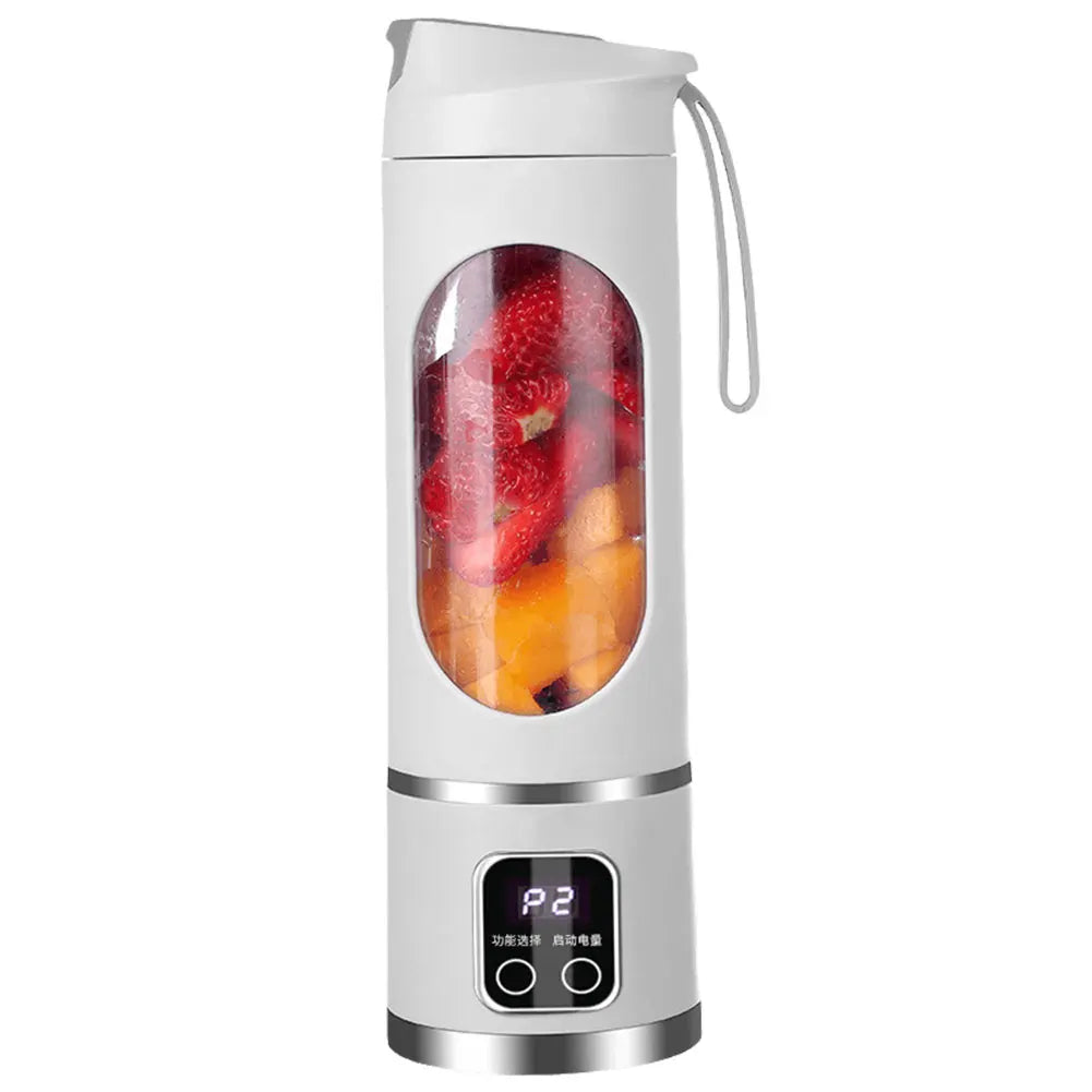 450ml USB Portable Juicer Cup β 12-Blade Mini Blender with 3 Speeds & Ice Crushing
