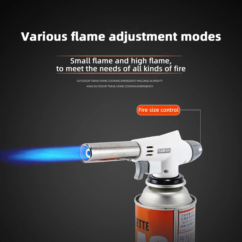 Butane Gas Flame Torch β Auto-Ignition Cooking & Welding Blow Torch
