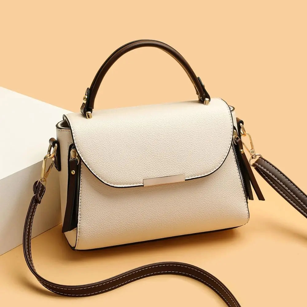 MultiLux β Luxury Multicolor High-Capacity Leather Shoulder Bag