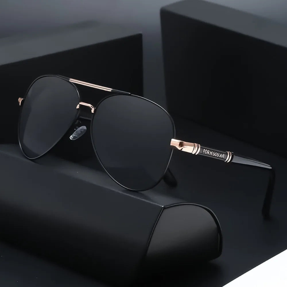 SkyShield β Polarized Aviator Sunglasses for Men