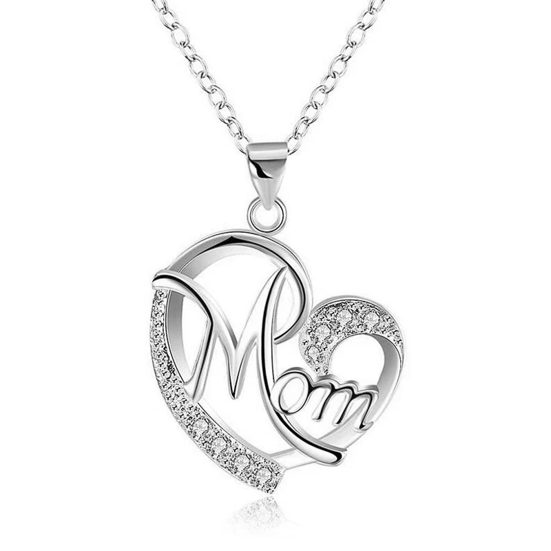 BlossomLove – Mother’s Day Pink Flower Pendant Necklace