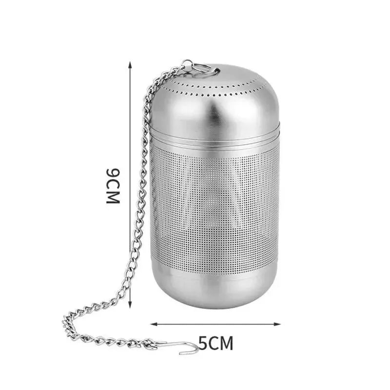 Tea Infuser β Stainless Steel Mesh Ball for Loose Leaves & Spices