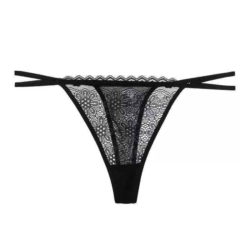 StrapLure – Cut-Out Lace T-Thong