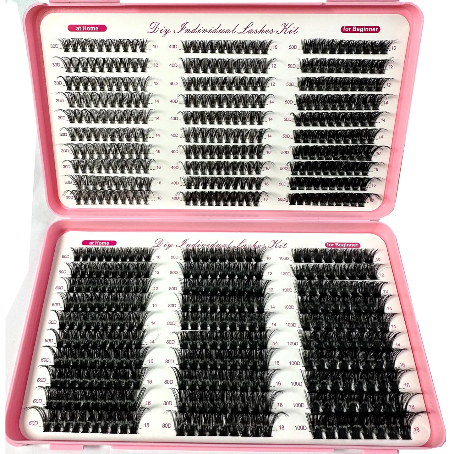 LashCloud β 570/640PCS DIY Fluffy Cluster Lash Extensions