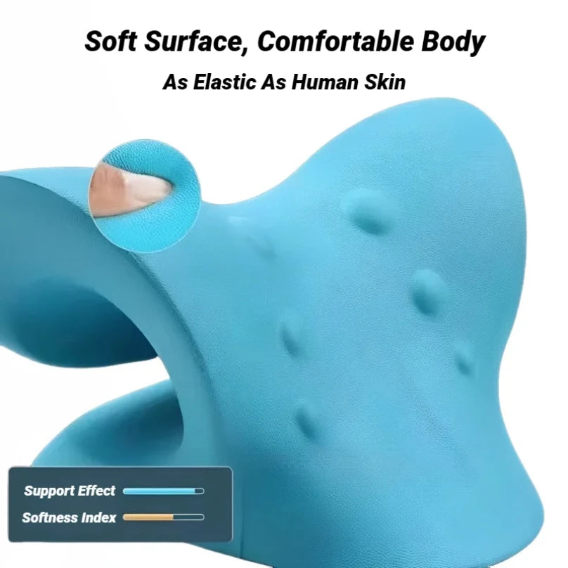 Cervical Spine & Neck Relaxer β Chiropractic Traction Pillow
