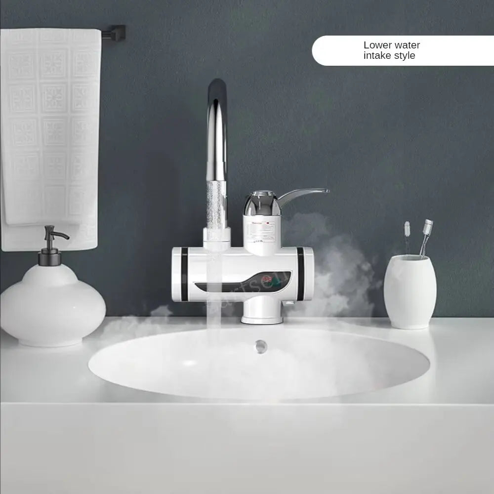 Instant Electric Water Heater Tap β Tankless Hot & Cold Kitchen Faucet