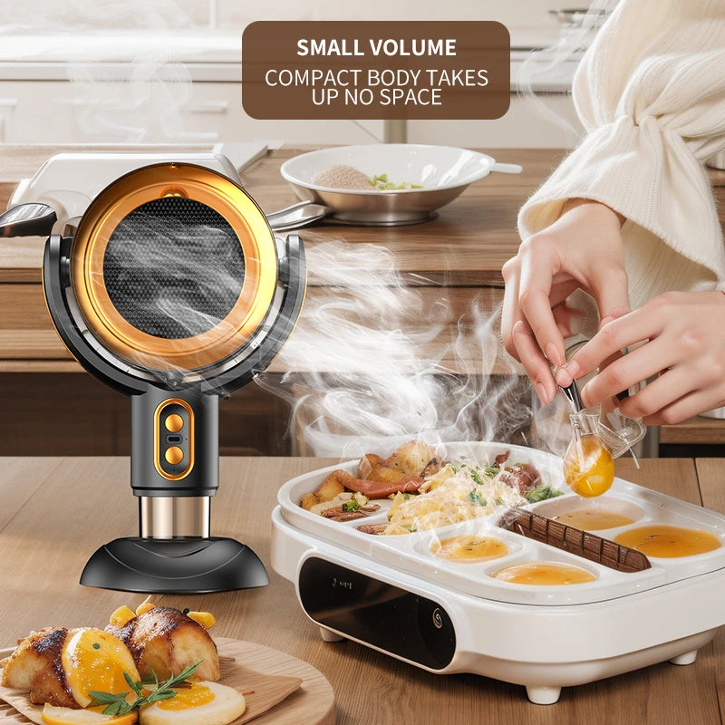 Portable Mini Desktop Range Hood β Powerful Countertop Exhaust Fan for Kitchen & Camping