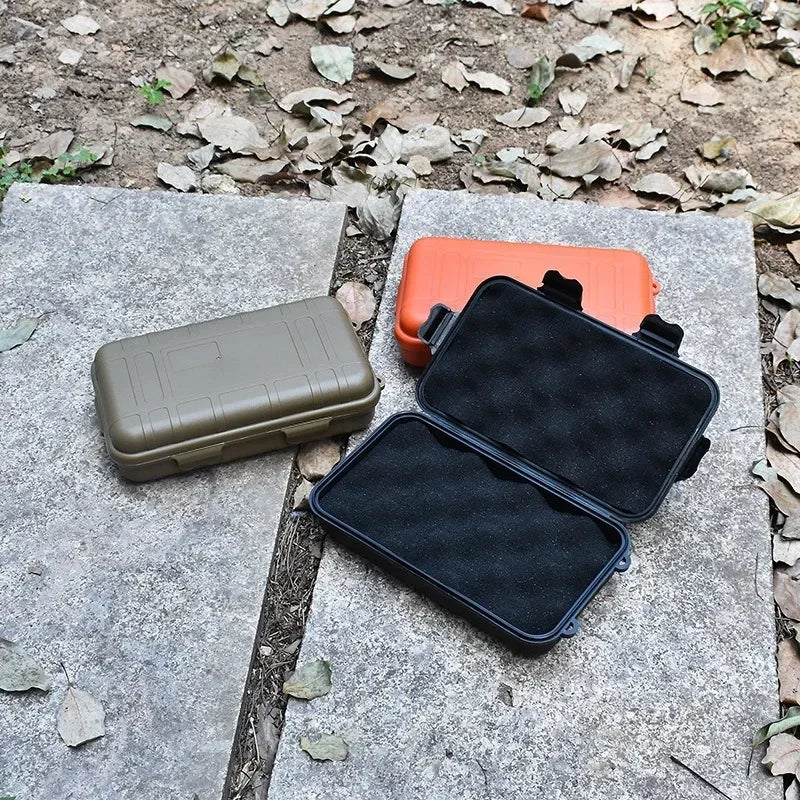Waterproof Outdoor Survival Storage Box β S/L/XXL Sealed Travel Container