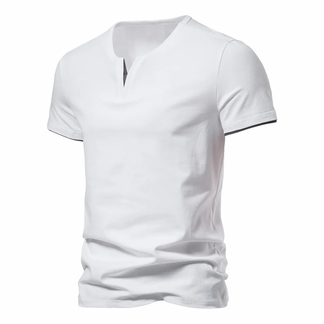 VFit Henley – Slim Cotton Summer Tee