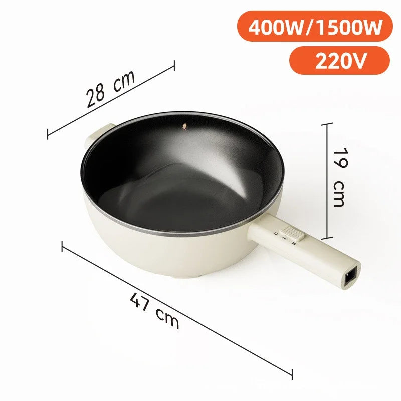 Mini Electric Cooking Pot β Portable Frying & Hotpot Cooker (110V/220V)