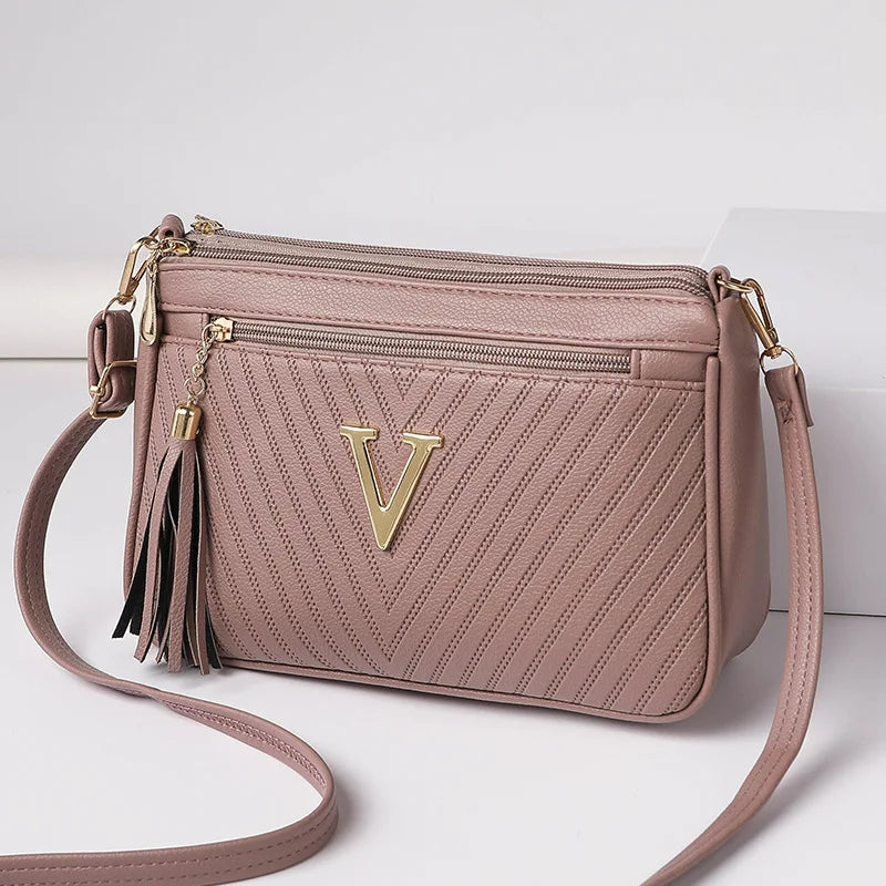 KoreaTrend β 2025 Spring/Summer Middle-Aged Crossbody Bag