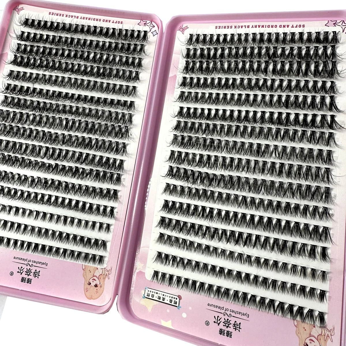 LashCloud β 570/640PCS DIY Fluffy Cluster Lash Extensions