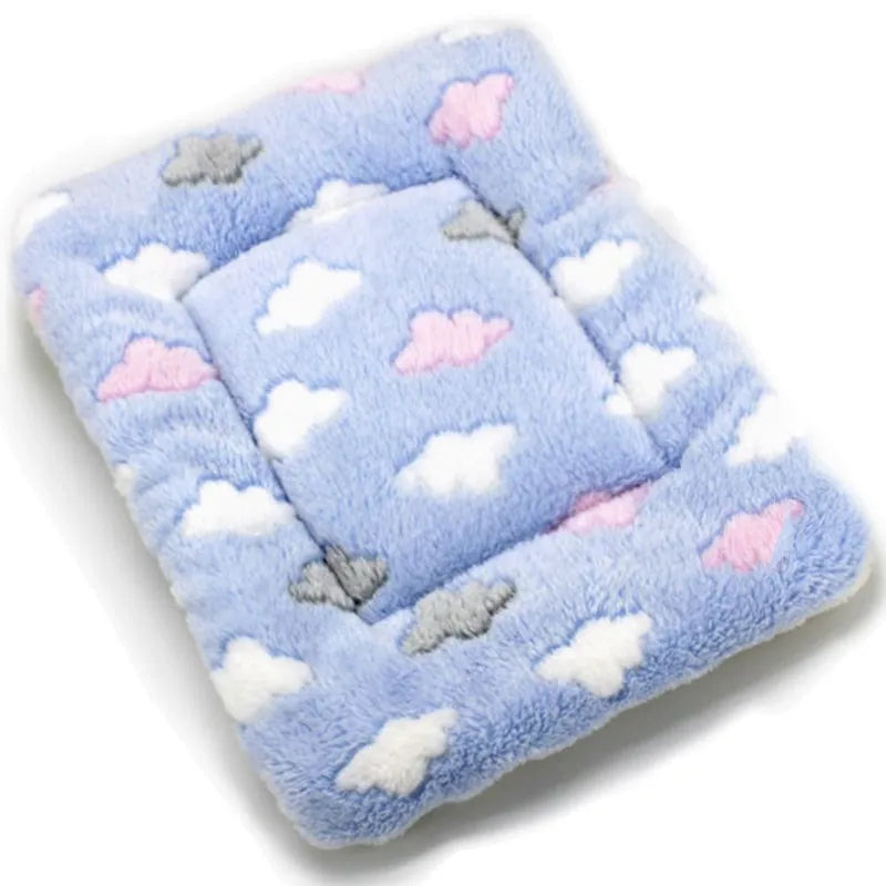 Soft Fleece Pet Bed Mat β Warm Blanket Cushion for Cats & Small Dogs