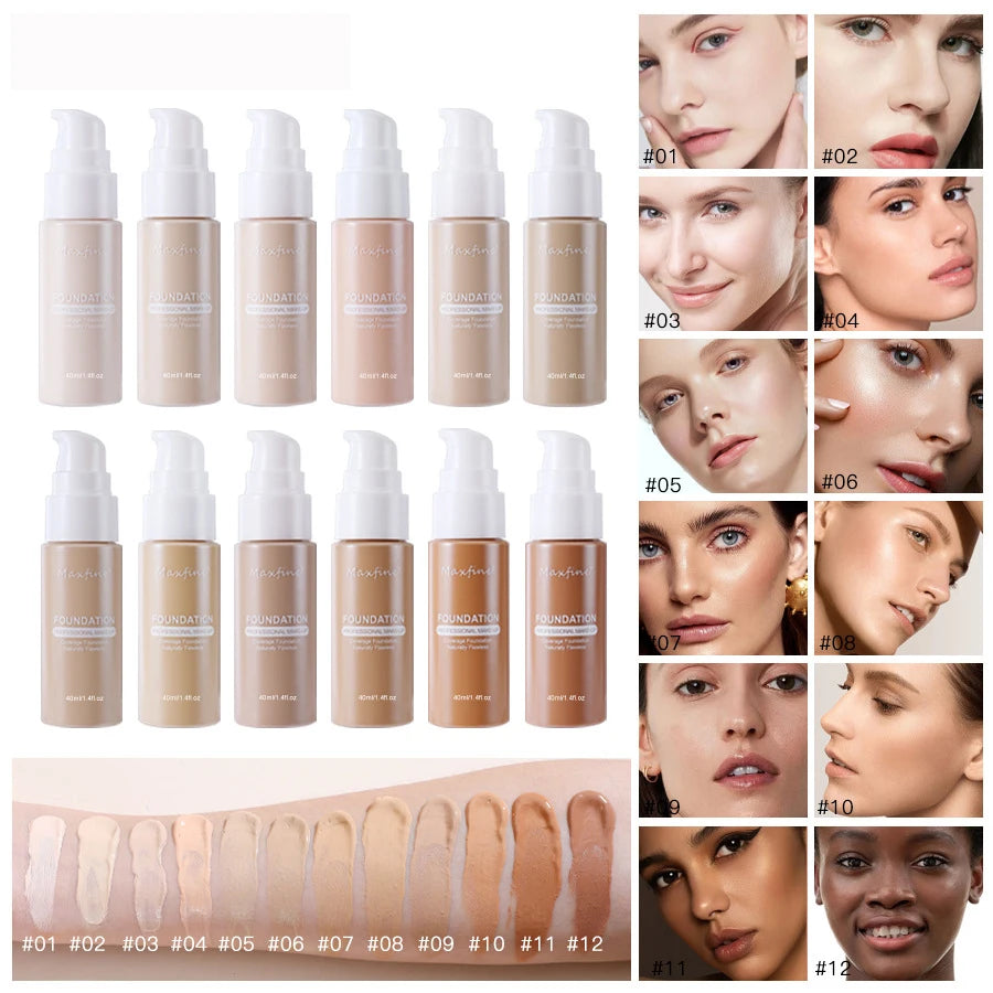 Liquid Foundation & Concealer β Waterproof & Sweat-Resistant