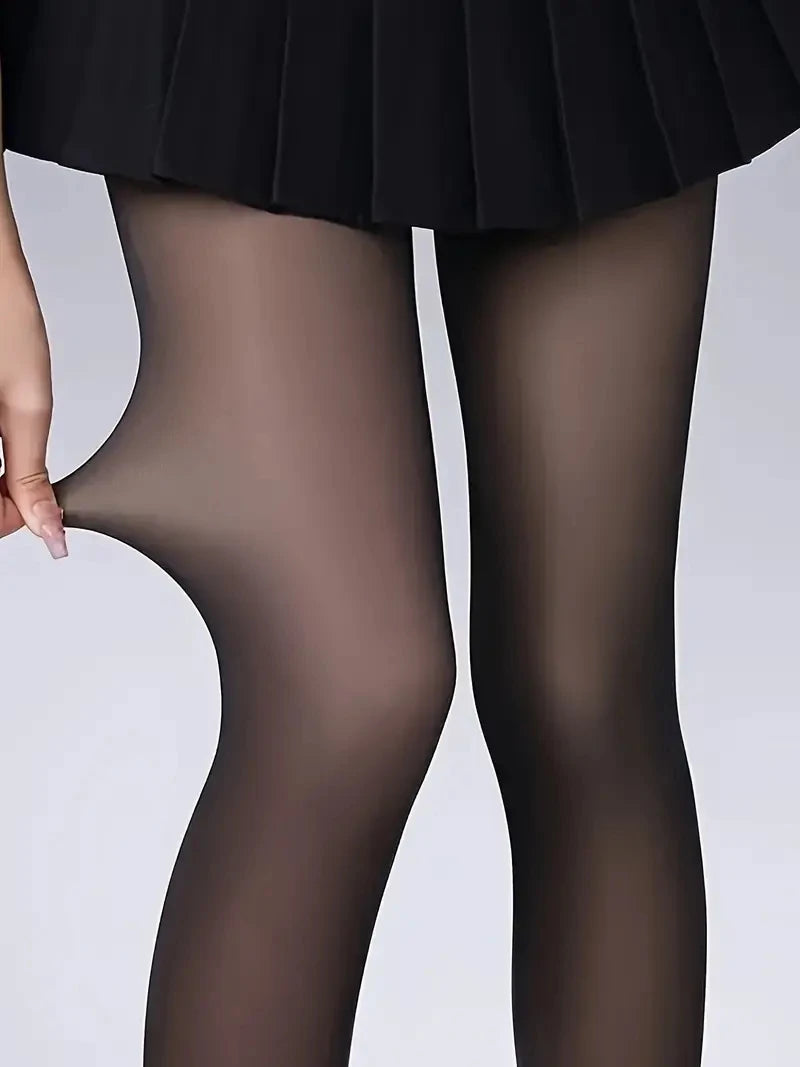 IlluWarm β Semi-Transparent Thermal High-Stretch Tights for Women