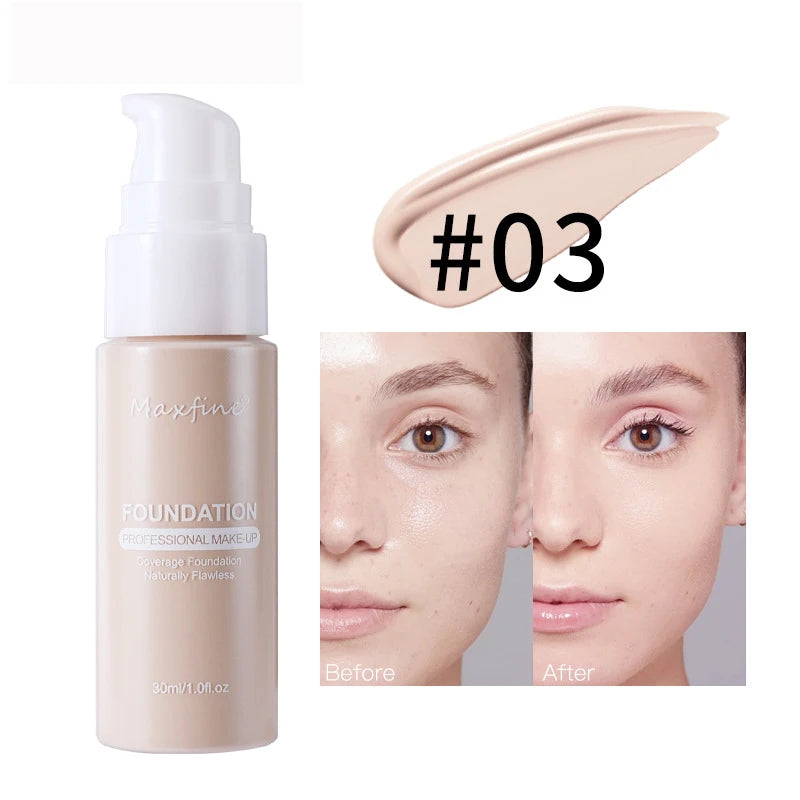 Liquid Foundation & Concealer β Waterproof & Sweat-Resistant