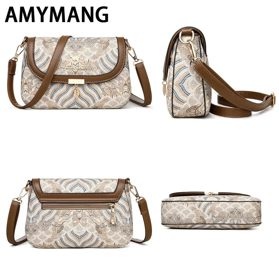 EmbroTrend β Luxury Embroidered Soft Leather Crossbody Bag