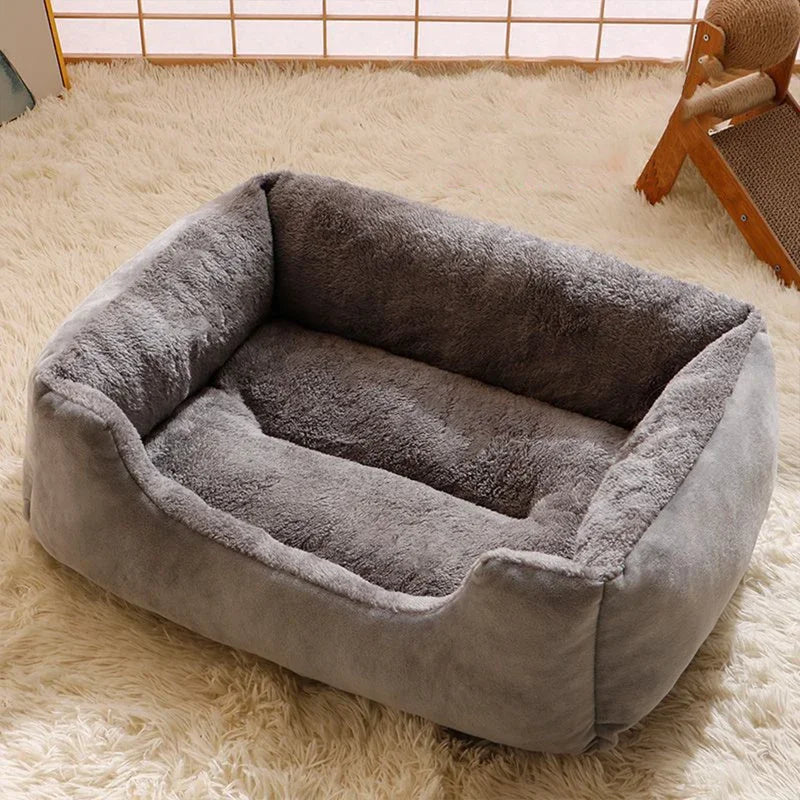 Cat & Small Dog Bed β Soft Cushion Basket House for Pets