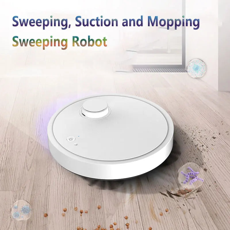 3-in-1 Smart Robot Vacuum Cleaner β Ultra-Thin, Wet & Dry, Automatic Sweeping & Mopping