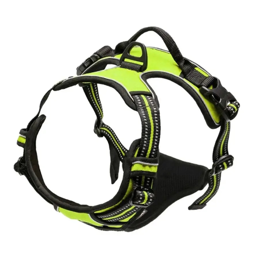 Dog Harness & Leash Set β Leather Collar Vest for Small & Medium Dogs