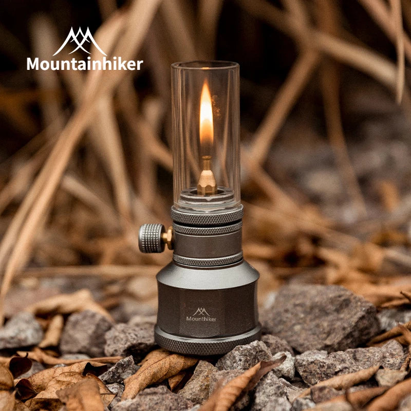 MOUNTAINHIKER Retro Outdoor Gas Light β Decorative Camping Lantern for Ambience & Lighting