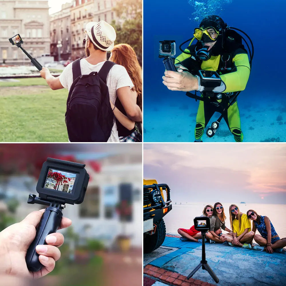 ProGrip – Mini Foldable Vlog Tripod for GoPro & Action Cameras