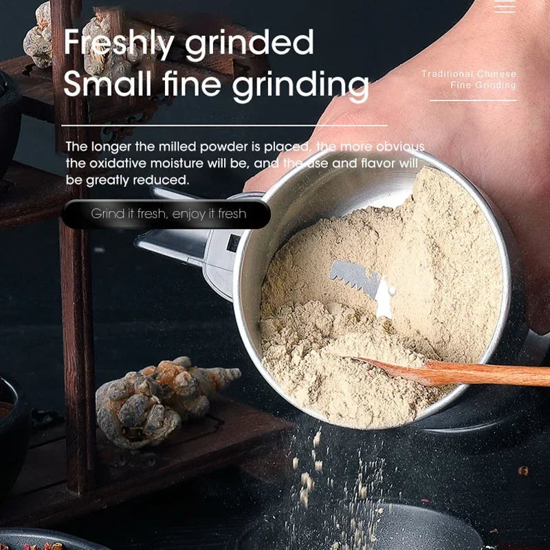 Multifunctional Electric Grinder β Coffee, Spice & Grain Grinding Machine for Home