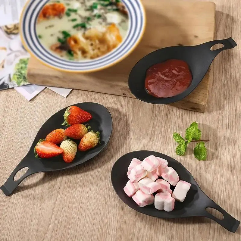 Spoon Rest – Heat-Resistant Silicone Utensil Holder