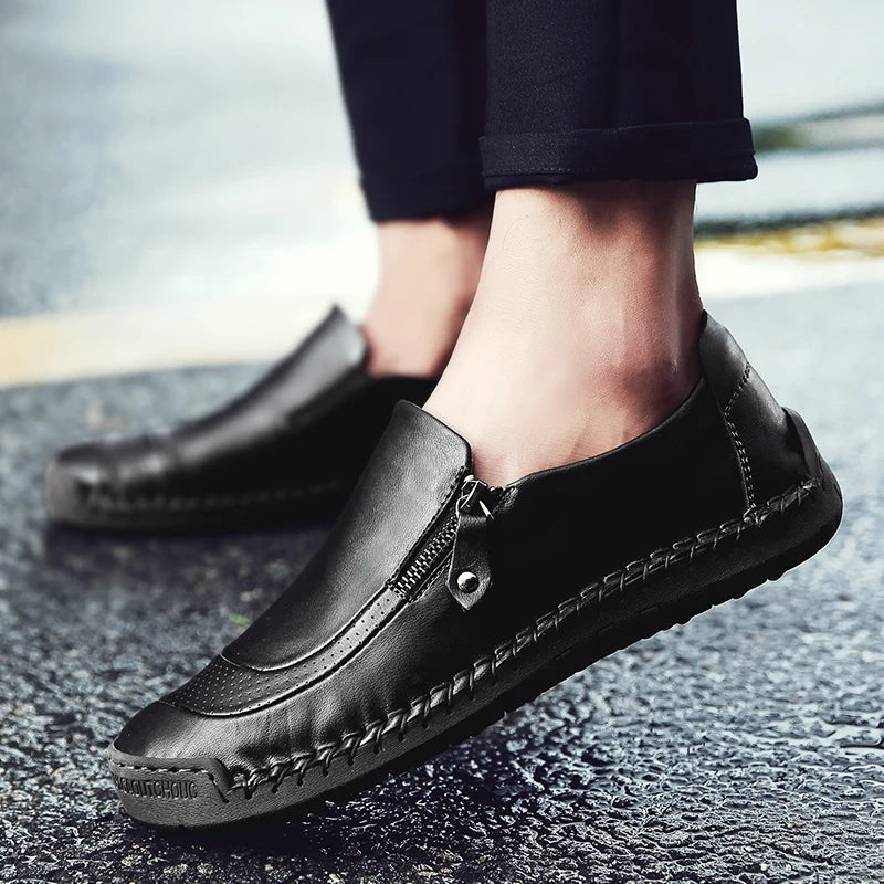 TrailEase β Outdoor Casual Leather Walking Shoes for Men