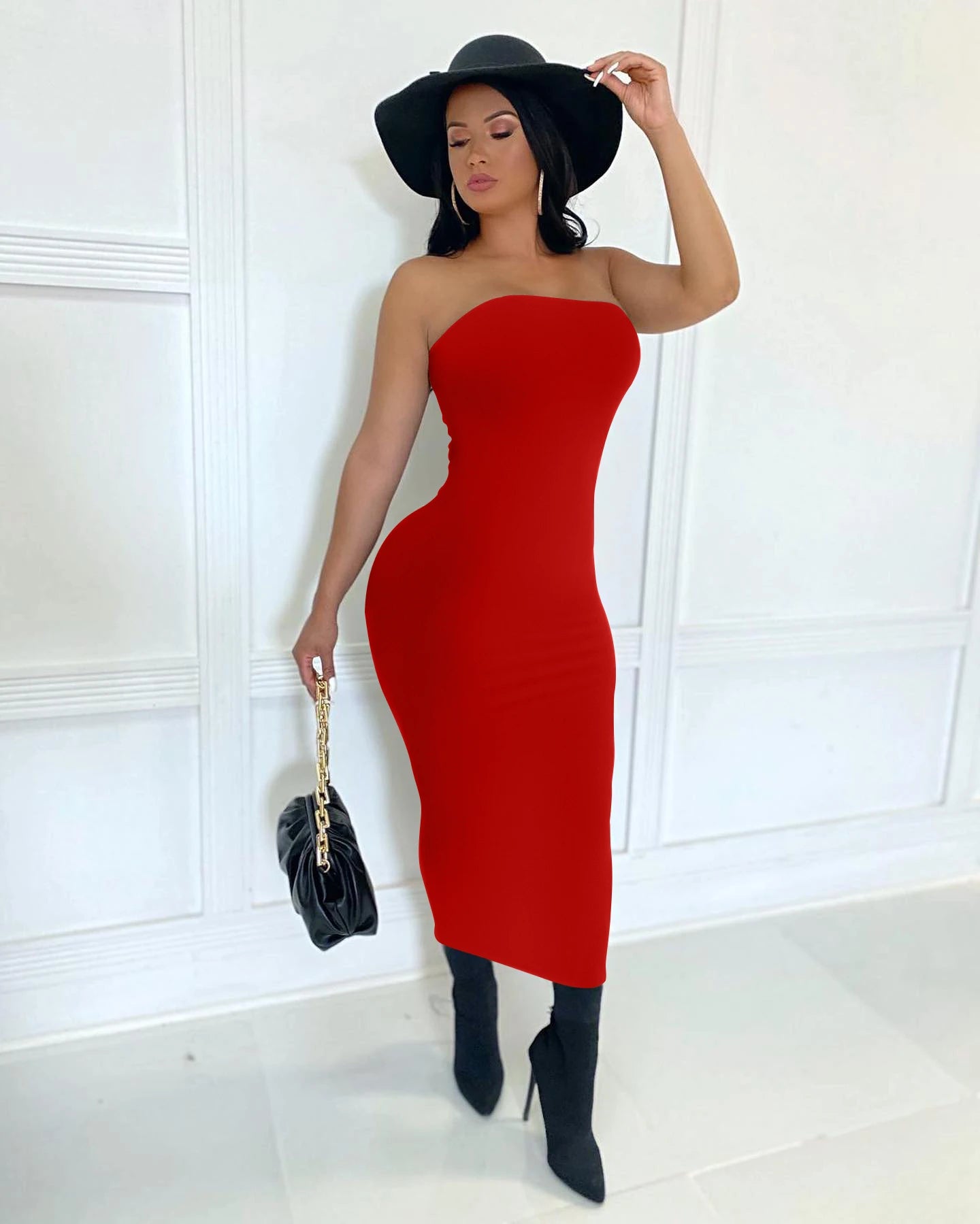 Sexy Sleeveless Chest-Wrapped Beach Maxi Dress β Summer Vibes