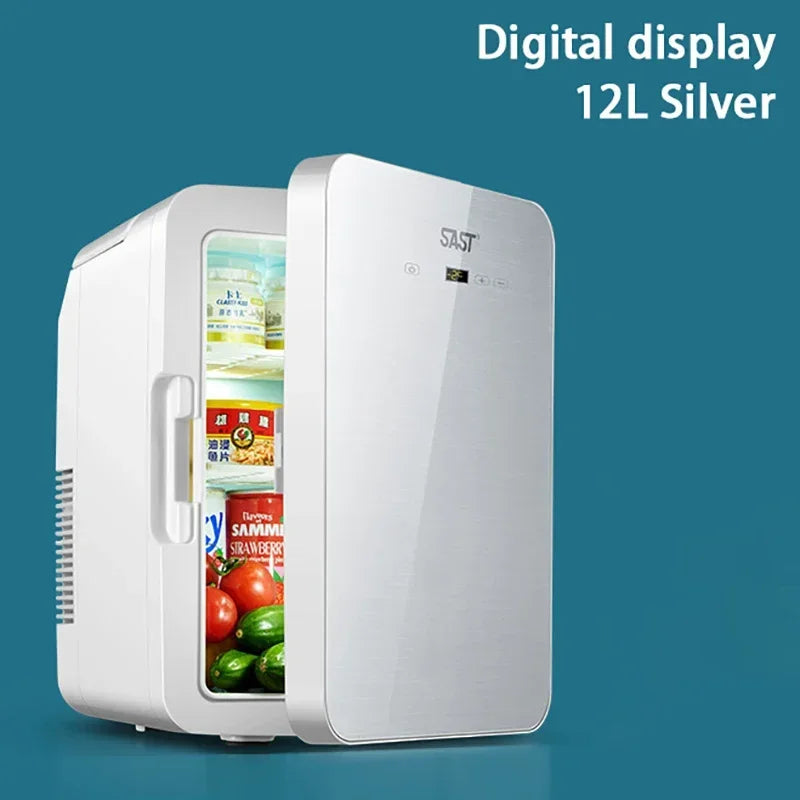 12L Mini Fridge β Portable Heating & Cooling Refrigerator for Car, Home & Dorm