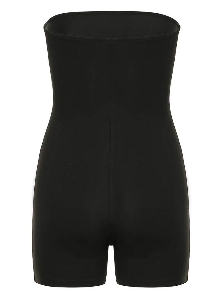 DragonBaddie – Strapless Chinese-Inspired Romper