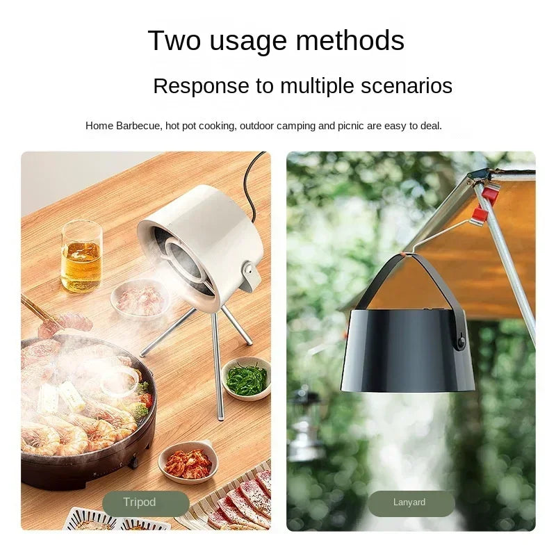 USB Desktop Range Hood β Portable Cooker Hood with Large Suction for Small Kitchens & BBQ
