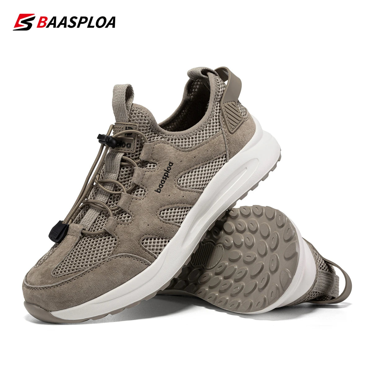 Baasploa ComfortWalk 2025 – Men’s Breathable Casual Sneakers