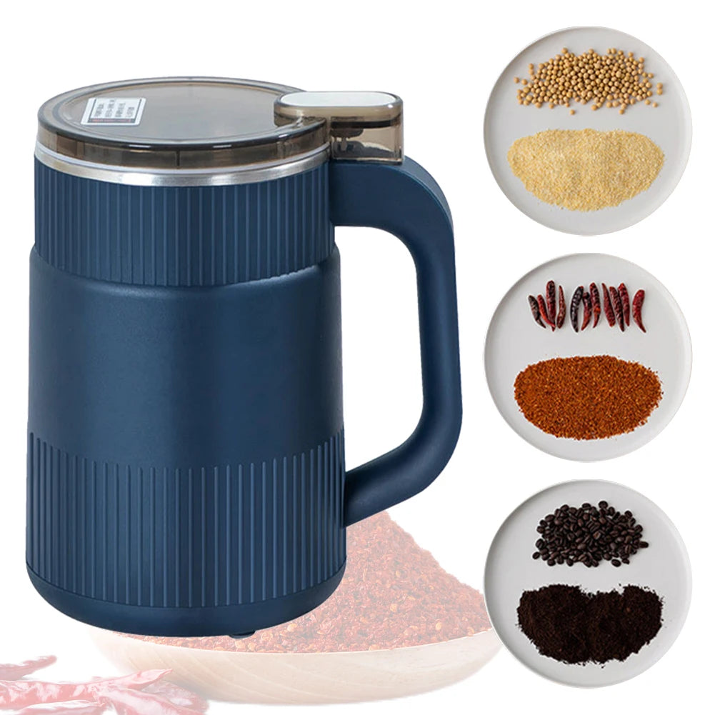 Electric Coffee & Spice Grinder β Stainless Steel Bean, Nut & Grain Grinding Machine