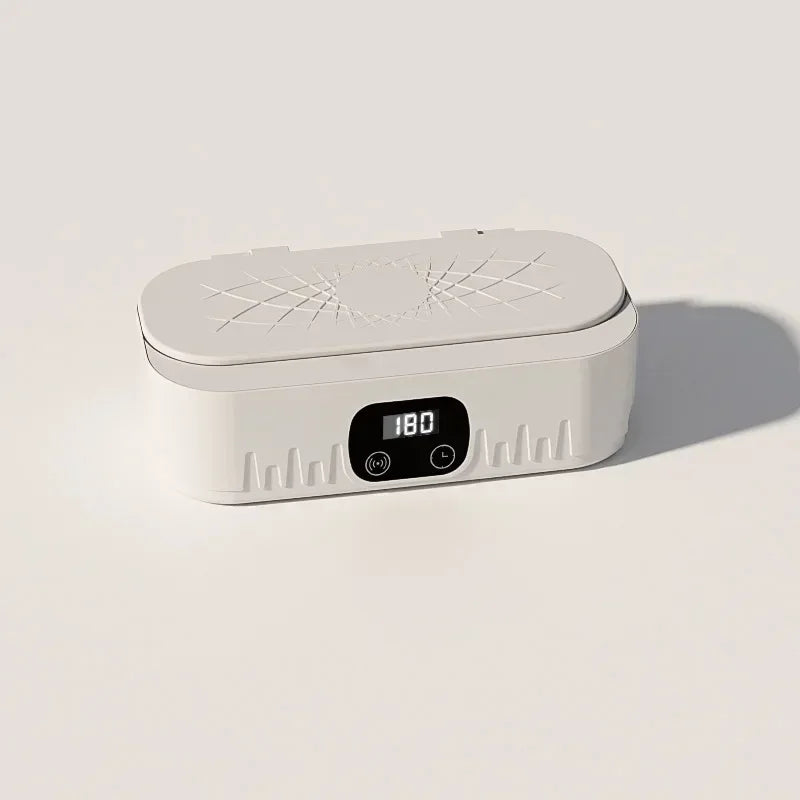 Mini Ultrasonic Household Cleaner β High-Frequency Vibration for Glasses, Jewelry & Tableware