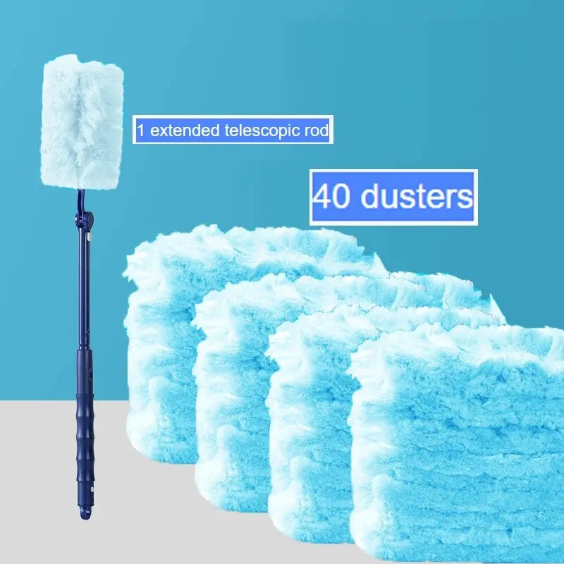 Dust Collector β Extended Pole with Disposable Electrostatic Cloth