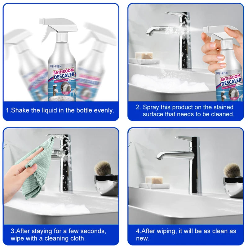 Foam Cleaner β Bathroom & Glass Descaler Spray