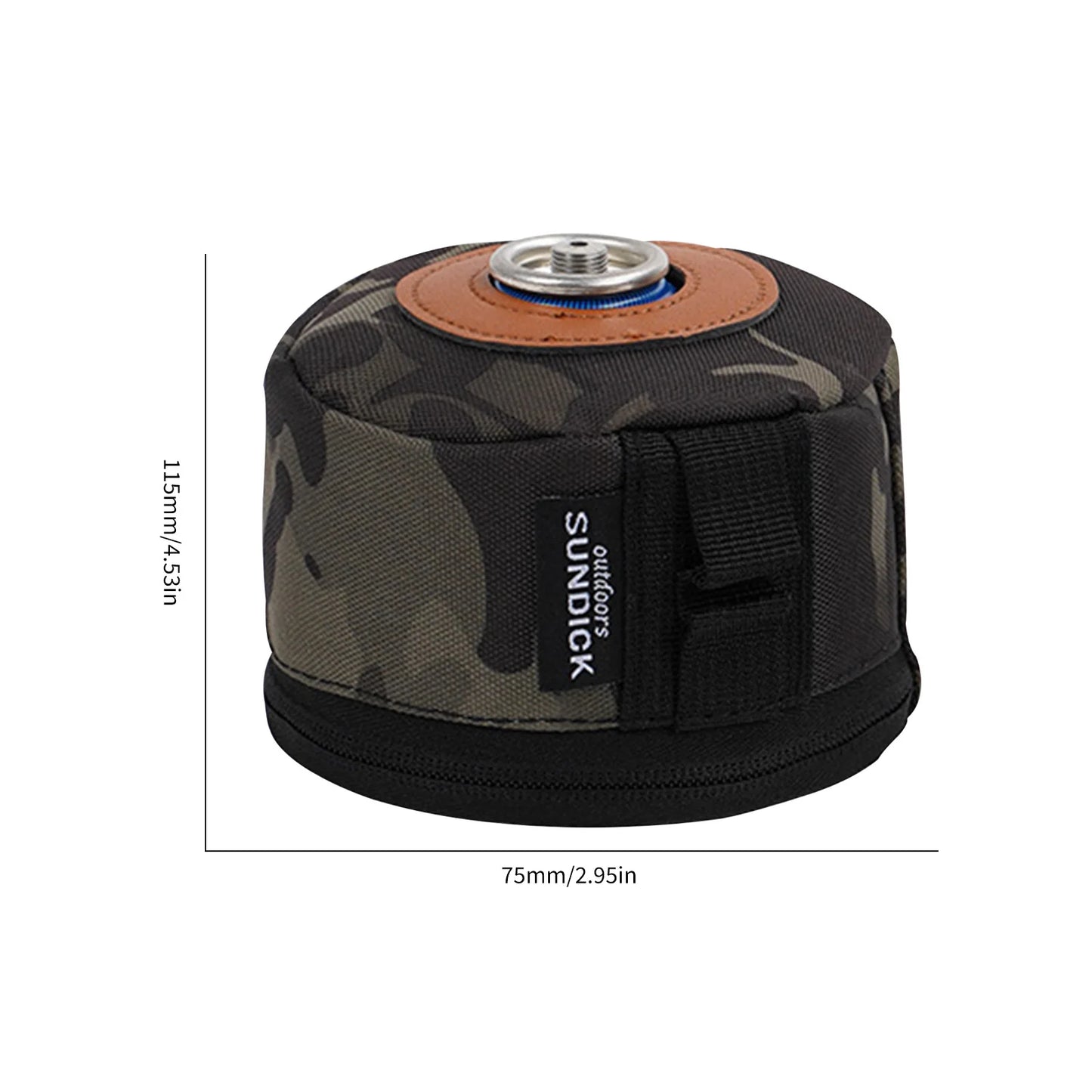 Camping Gas Canister Protective Cover β Cotton Linen Anti-Fall Storage Sleeve