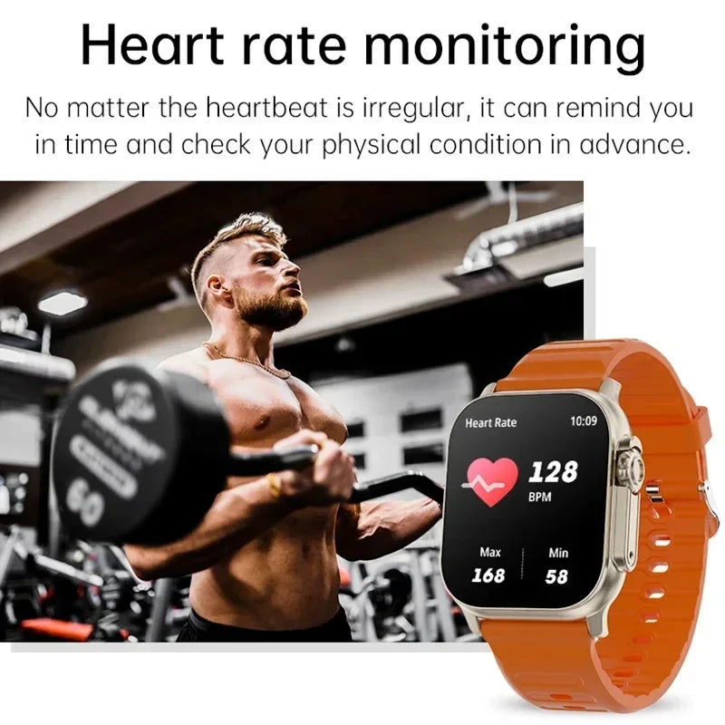 LaxaFit T900Ultra – Bluetooth Calling Smartwatch with Health & Message Alerts