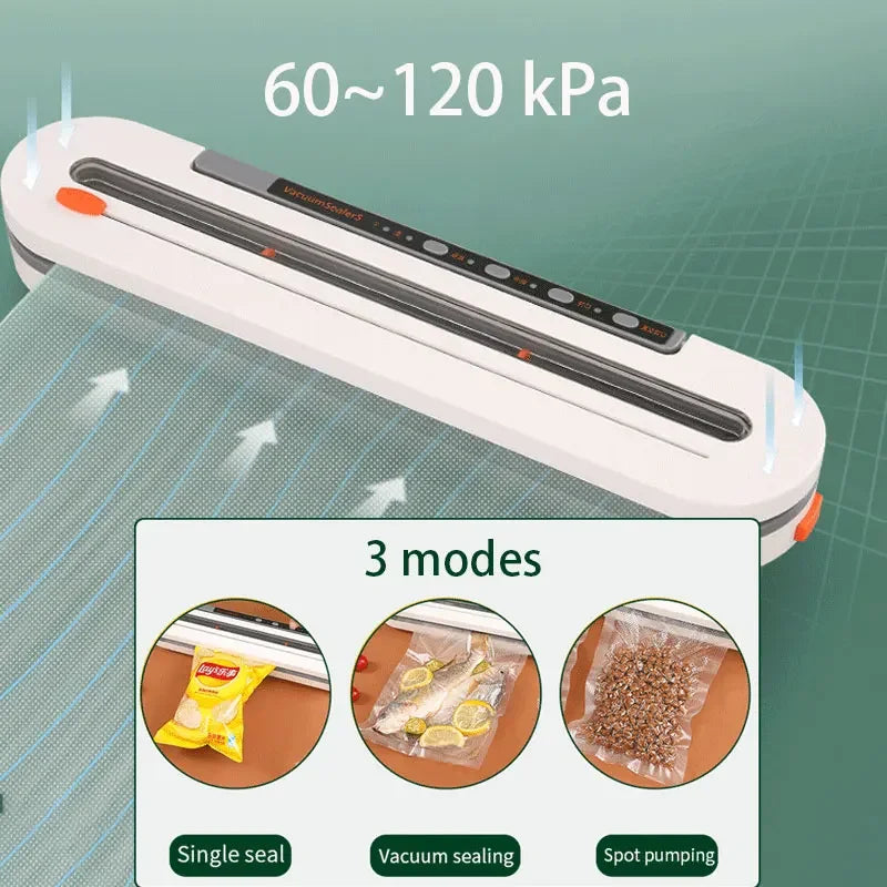 Automatic 30cm Vacuum Sealer β Food Packaging Machine for Dry, Wet, Soft & Powder Items