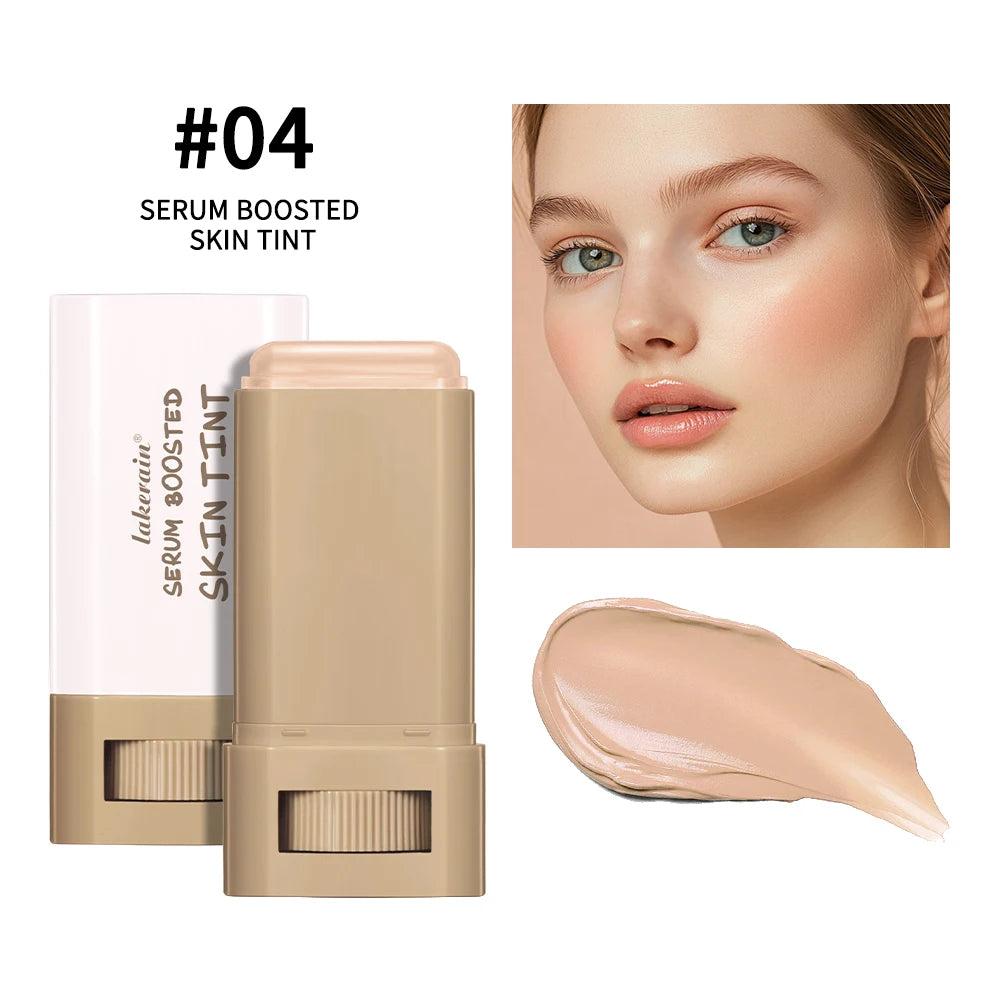 Serum-Infused Foundation Stick β Balm Texture, High Coverage & Skin-Boosting Glow