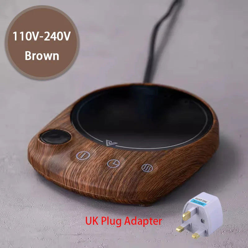 Smart Electric Mug Warmer β 200W Beverage Heating Plate with 5 Temps & Auto Shut-Off