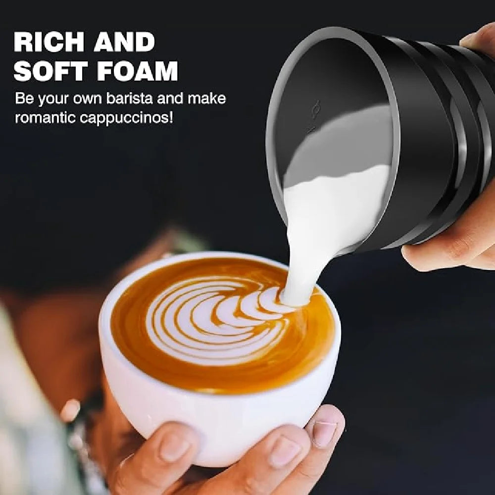Milk Frother β 4-in-1 Hot & Cold Electric Foamer (600ml)