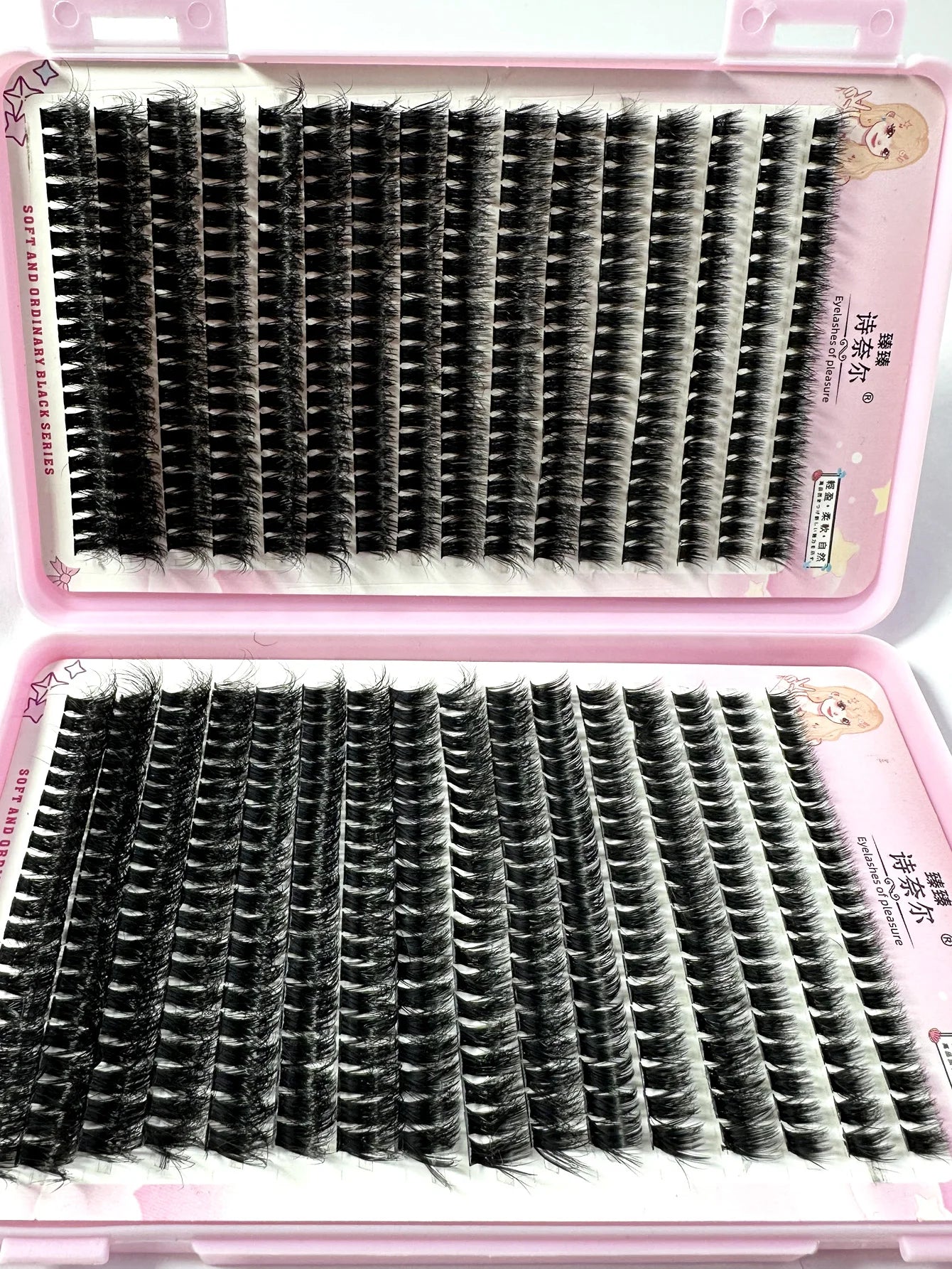 LashCloud β 570/640PCS DIY Fluffy Cluster Lash Extensions