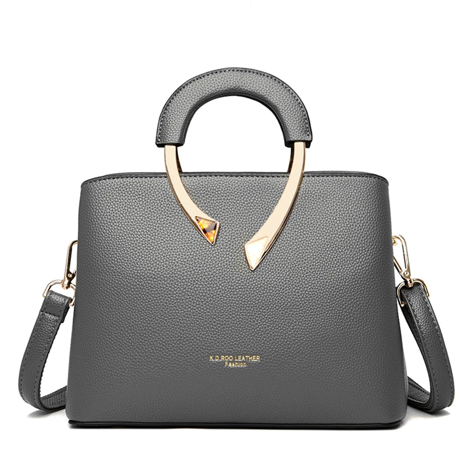 Vanderwah Luxe β 2025 Genuine Leather Designer Tote Bag
