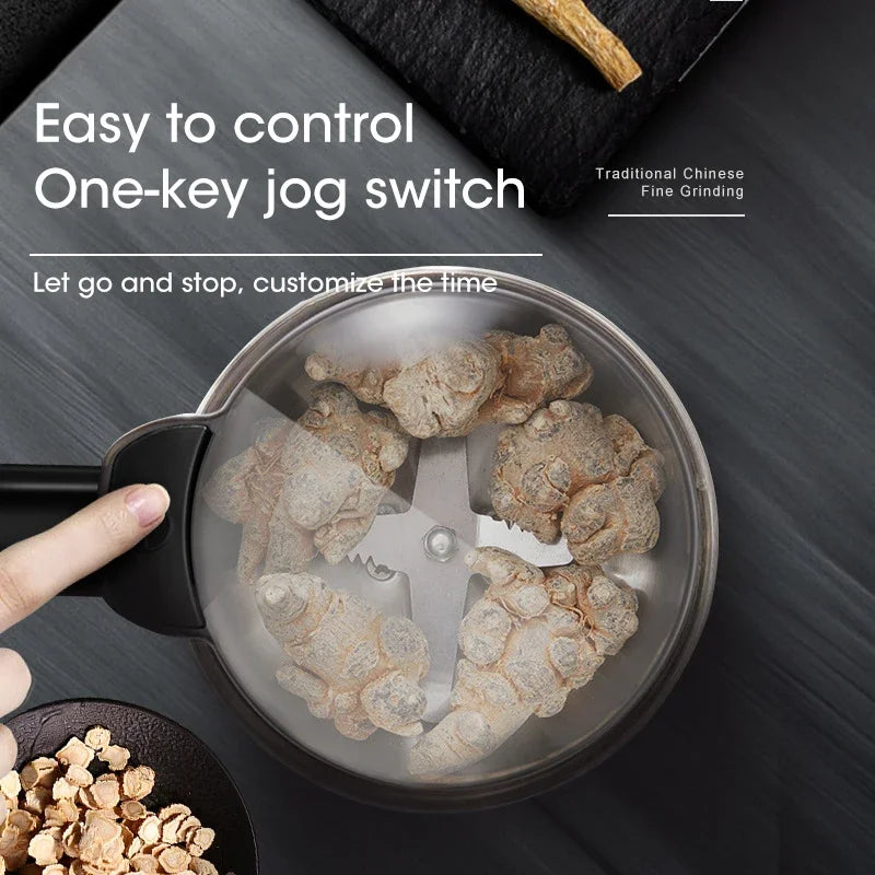 Multifunctional Electric Coffee & Grain Grinder β For Nuts, Spices & Cereal