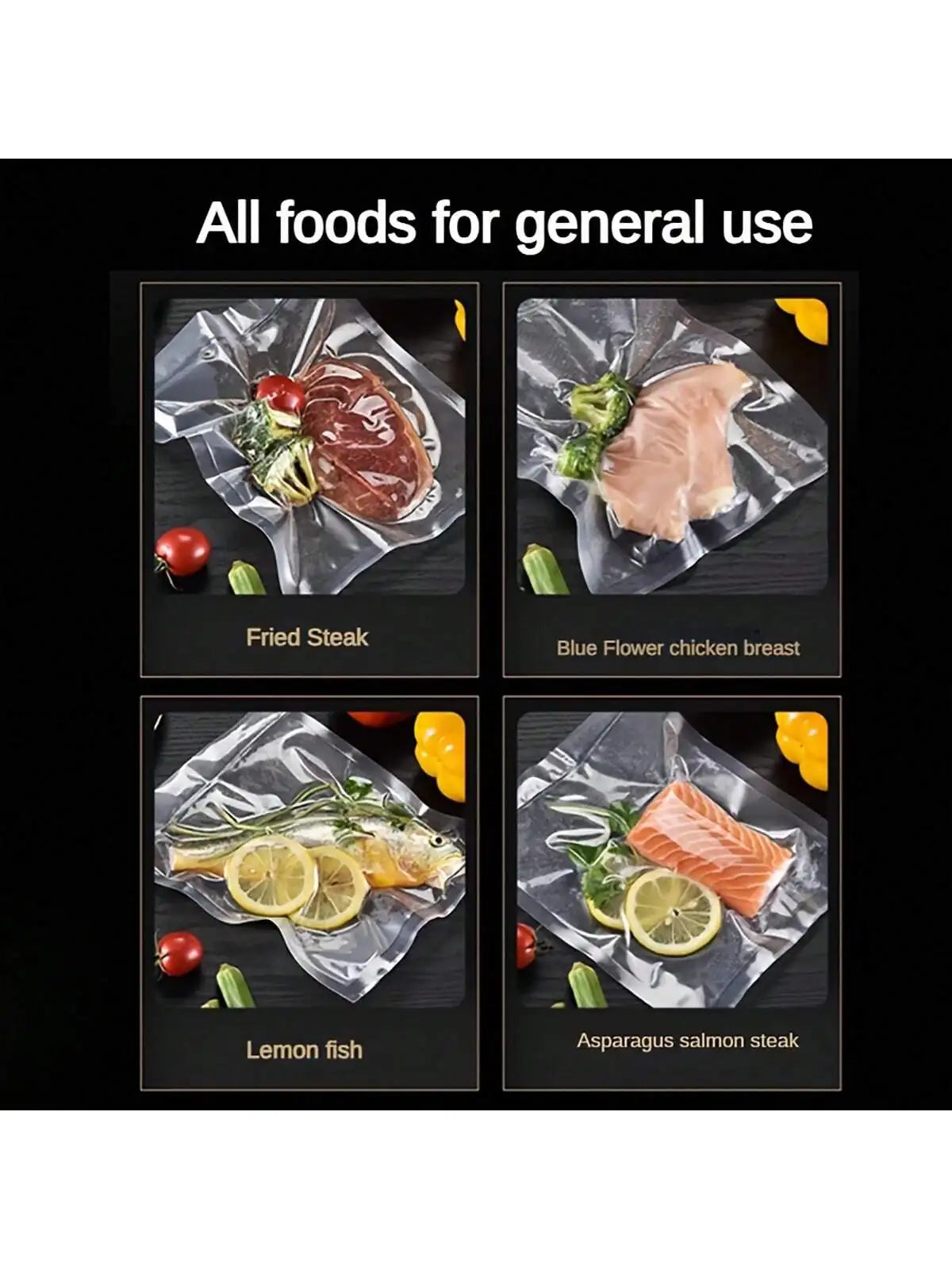 Automatic Vacuum Sealing Machine β Compact Food Preservation & Plastic Sealer