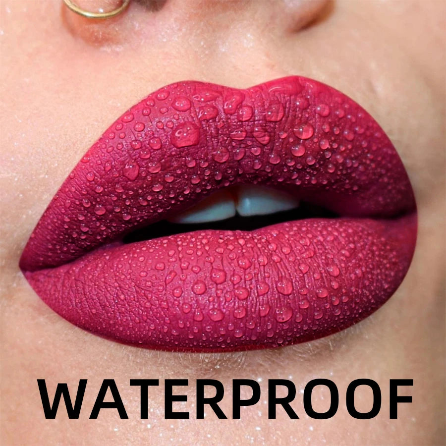 VelvetRush β 19-Color Matte Waterproof Liquid Lipstick Collection